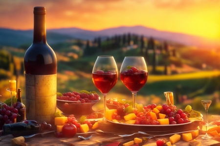 RPG_40_tuscany_landscape_in_sunset_a_table_with_1_bottle_winexxx-Kopie1